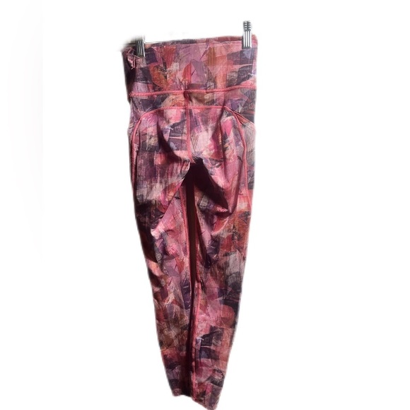Lululemon Pace Rival Crop casual yoga athletic lightweight leggings tights 2 - Picture 3 of 3